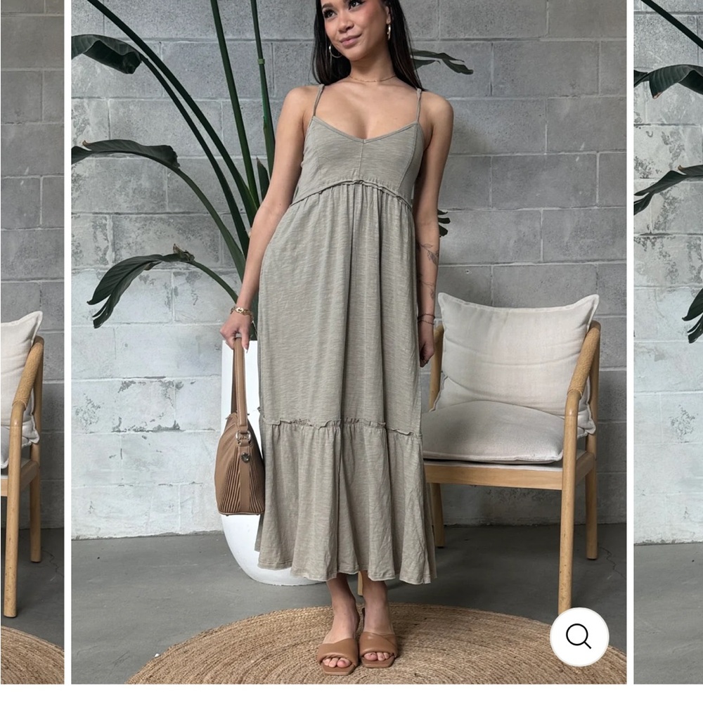 ROOM 34 Tiered Maxi Dress. NWT